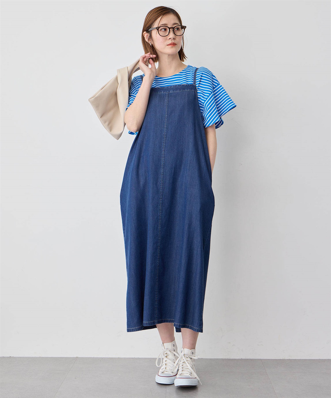 Petit Honfleur フリルスリーブボーダーTシャツ_sub_12