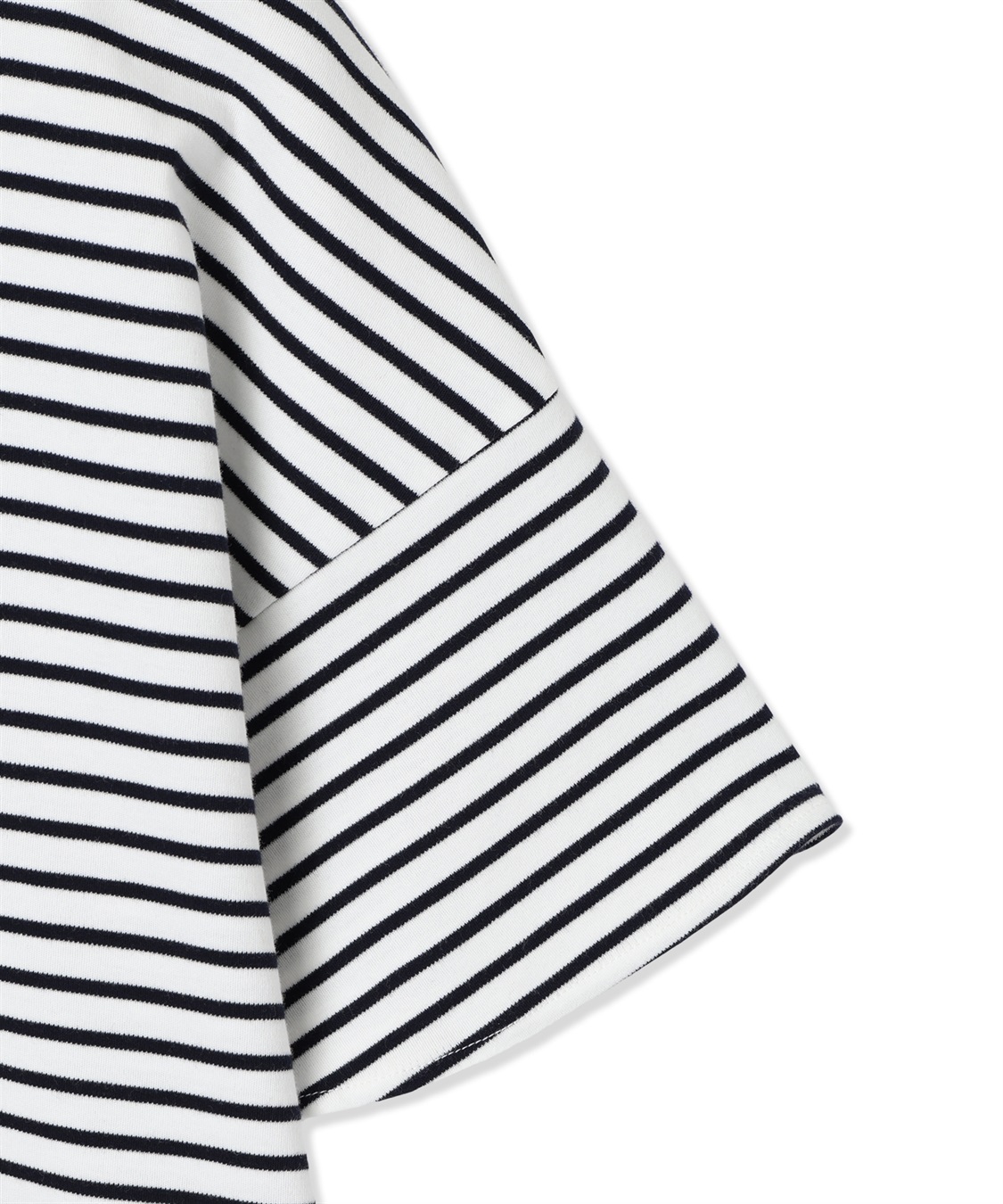 Petit Honfleur フリルスリーブボーダーTシャツ_sub_18