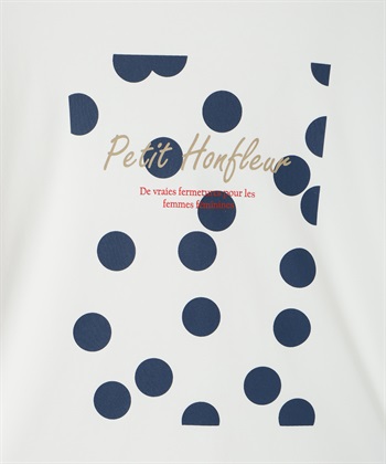 Petit Honfleur 【UVカット】【接触冷感】ドットプリントTシャツ_subthumb_21