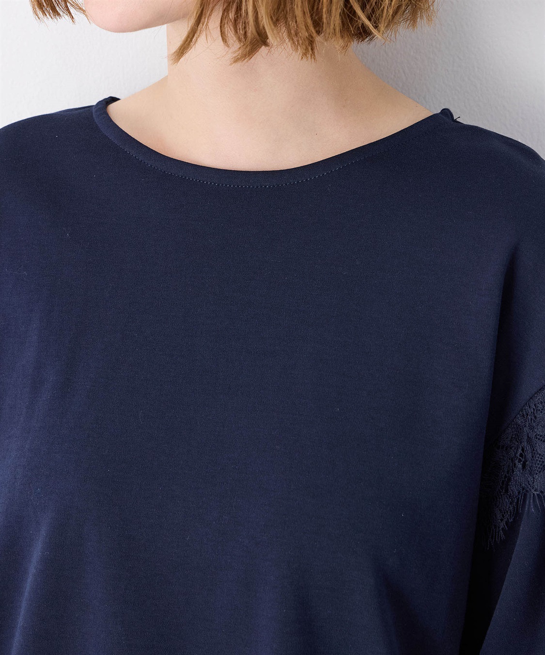 Petit Honfleur レーススリーブプルオーバー_sub_3