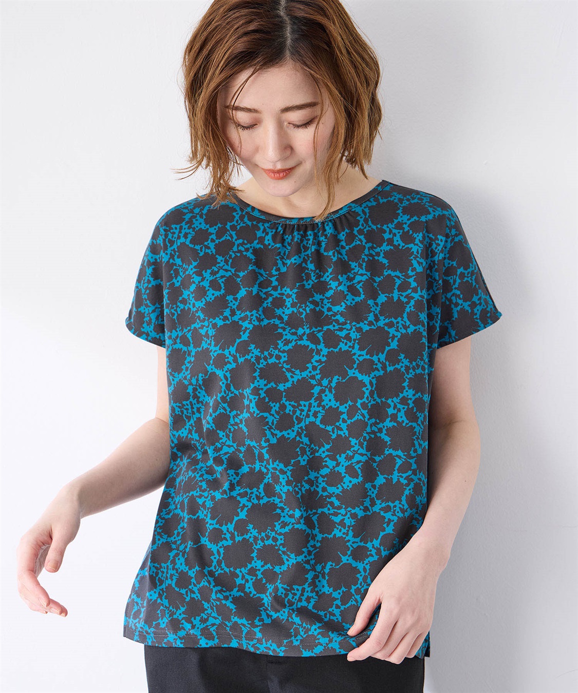 Petit Honfleur プリントTシャツ_sub_1