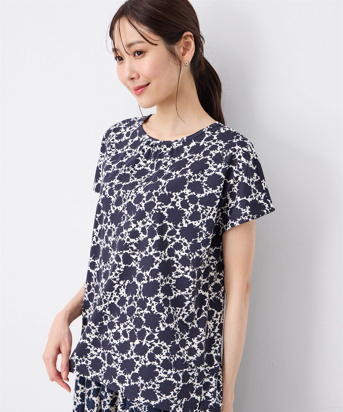 Petit Honfleur プリントTシャツ_sub_7