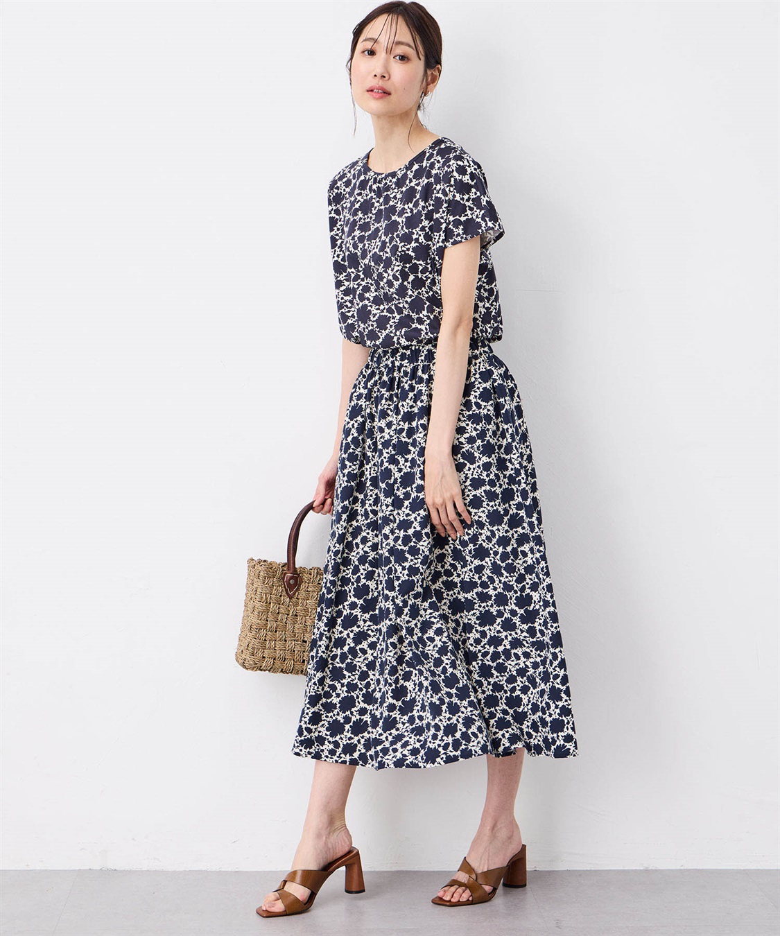 Petit Honfleur プリントTシャツ_sub_8