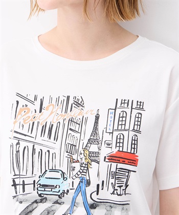 Petit Honfleur 【冷感】プリントTシャツ風景_subthumb_4