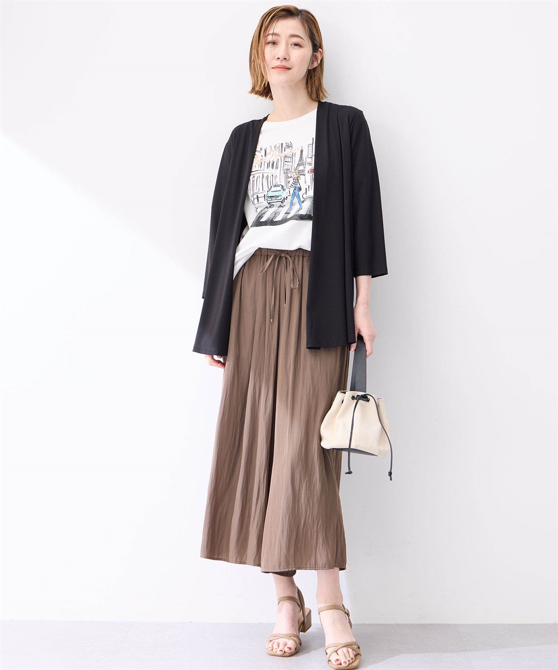 Petit Honfleur 【冷感】プリントTシャツ風景_sub_10