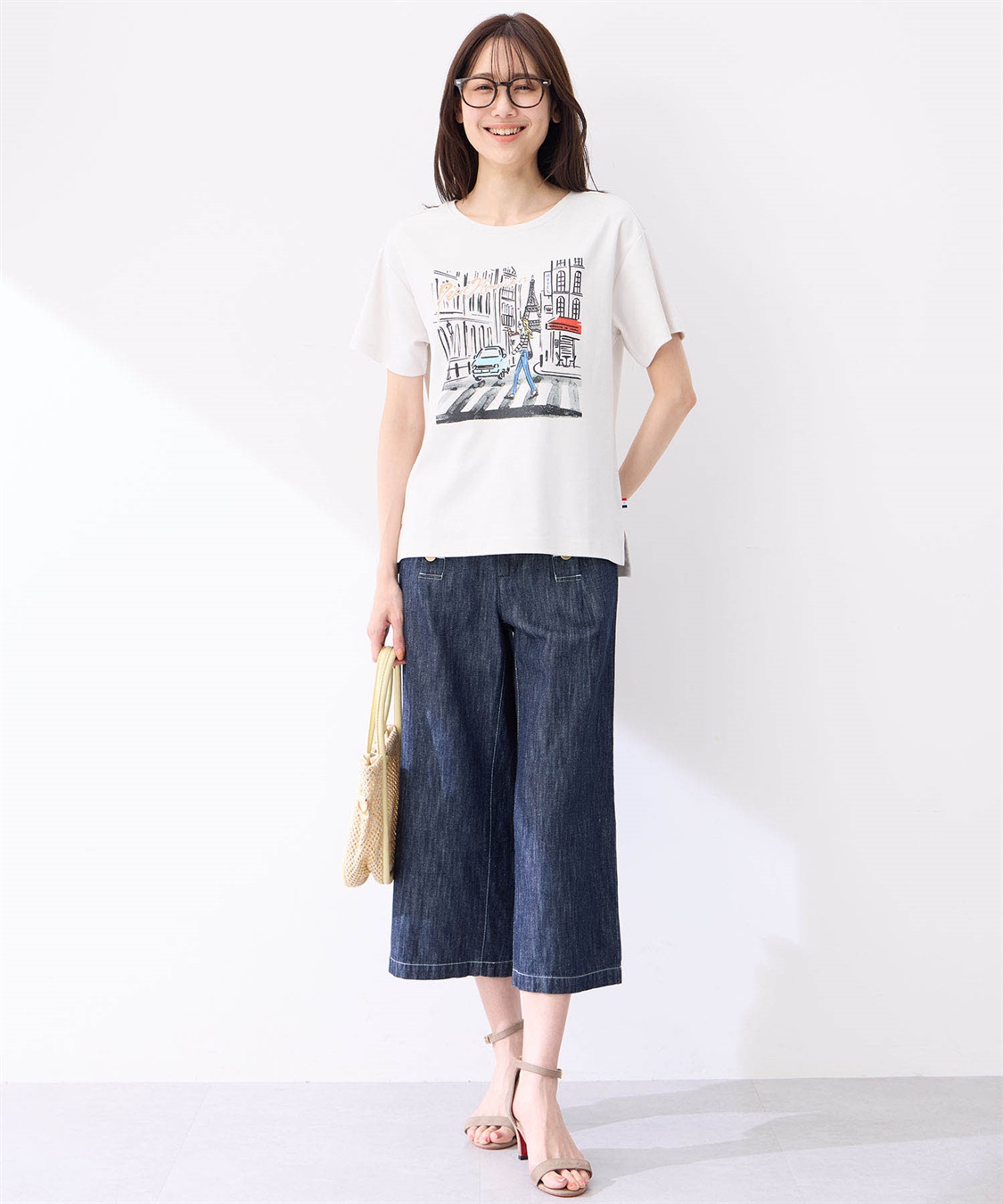 Petit Honfleur 【冷感】プリントTシャツ風景_sub_11