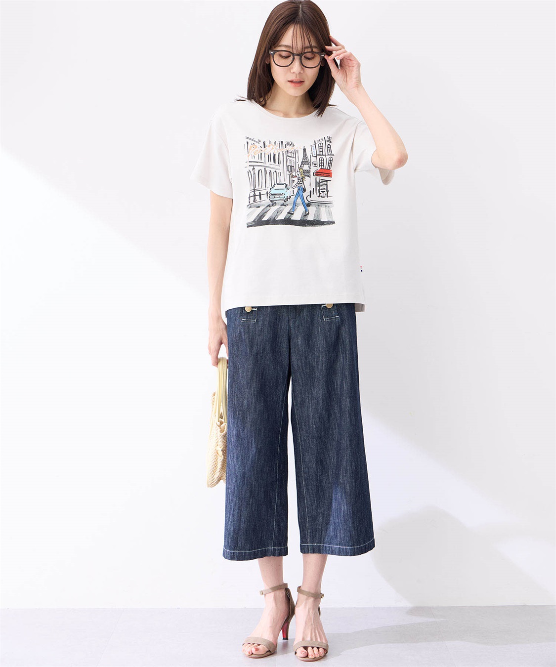 Petit Honfleur 【冷感】プリントTシャツ風景_sub_14