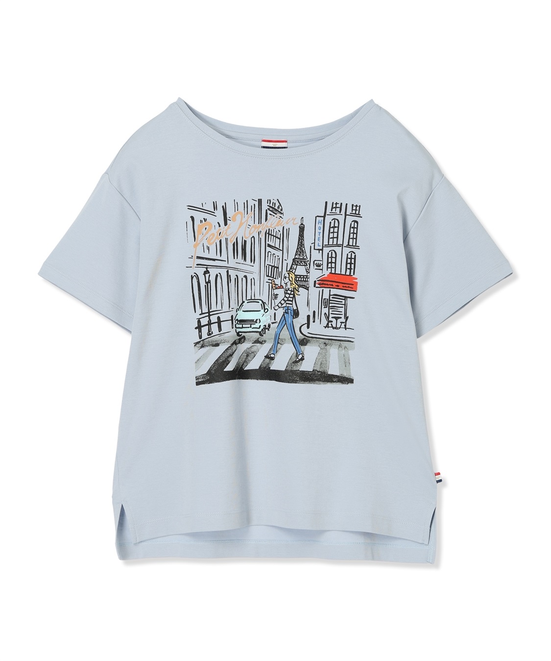 Petit Honfleur 【冷感】プリントTシャツ風景_sub_16