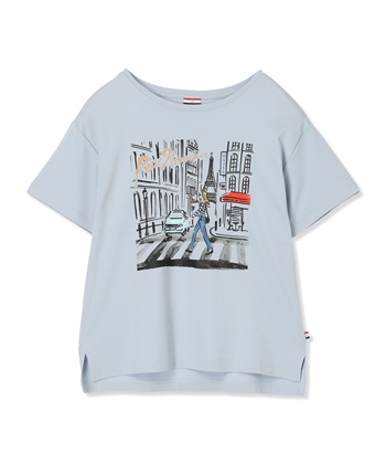 Petit Honfleur 【冷感】プリントTシャツ風景_subthumb_16