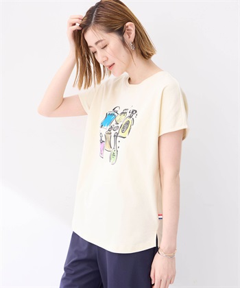 Petit Honfleur 【冷感】プリントTシャツ香水ボトル_subthumb_1