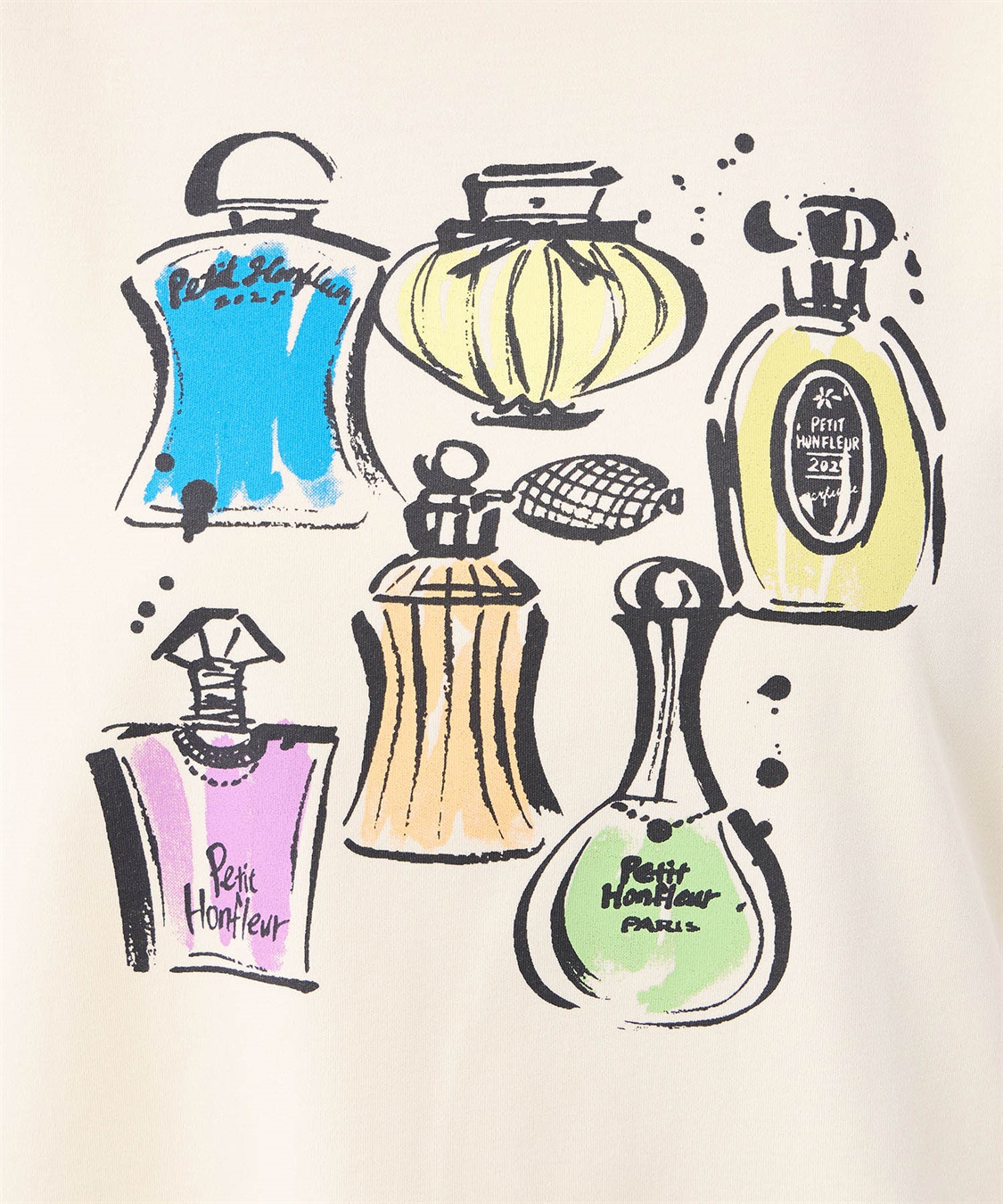 Petit Honfleur 【冷感】プリントTシャツ香水ボトル_sub_6
