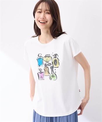 Petit Honfleur 【冷感】プリントTシャツ香水ボトル_subthumb_8