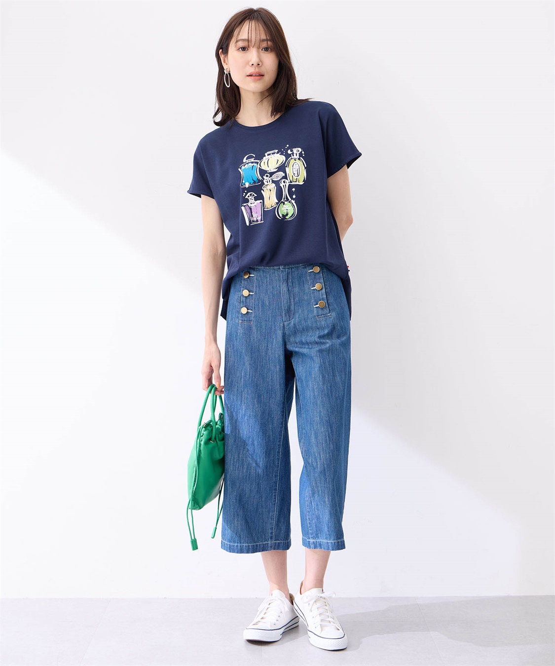 Petit Honfleur 【冷感】プリントTシャツ香水ボトル_sub_9