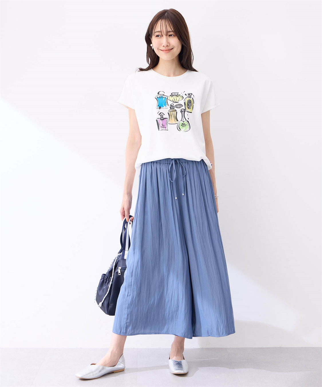 Petit Honfleur 【冷感】プリントTシャツ香水ボトル_sub_14