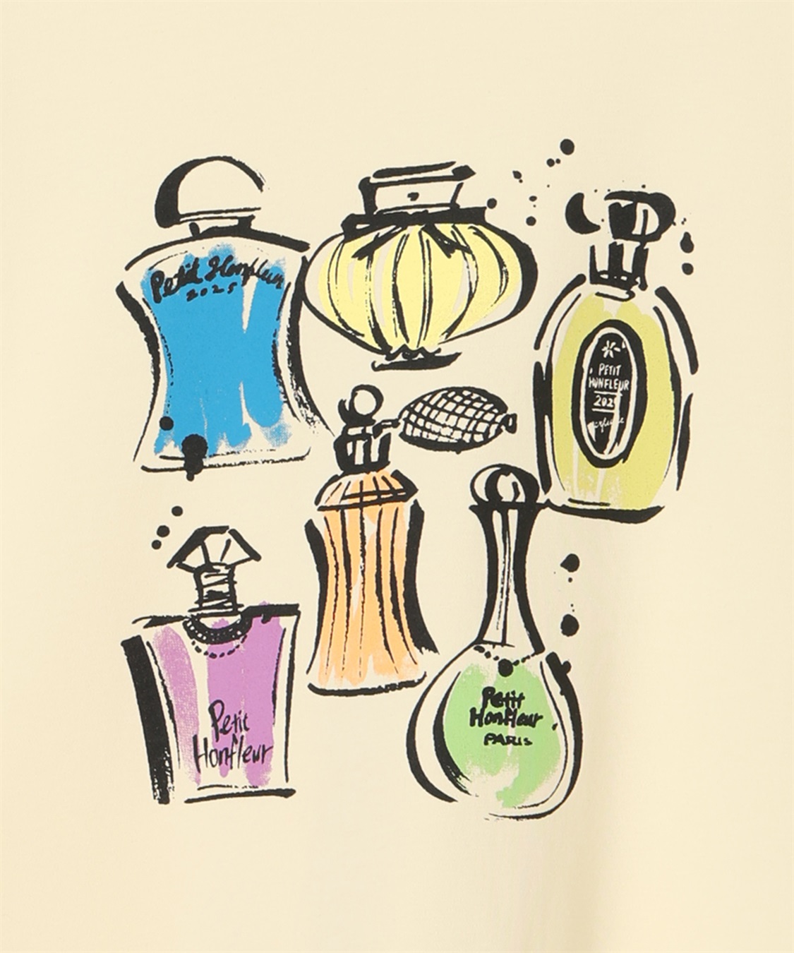 Petit Honfleur 【冷感】プリントTシャツ香水ボトル_sub_20
