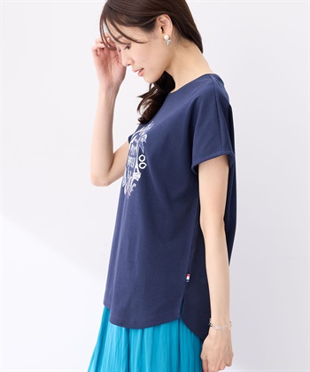 Petit Honfleur 【冷感】プリントTシャツパリ_subthumb_2