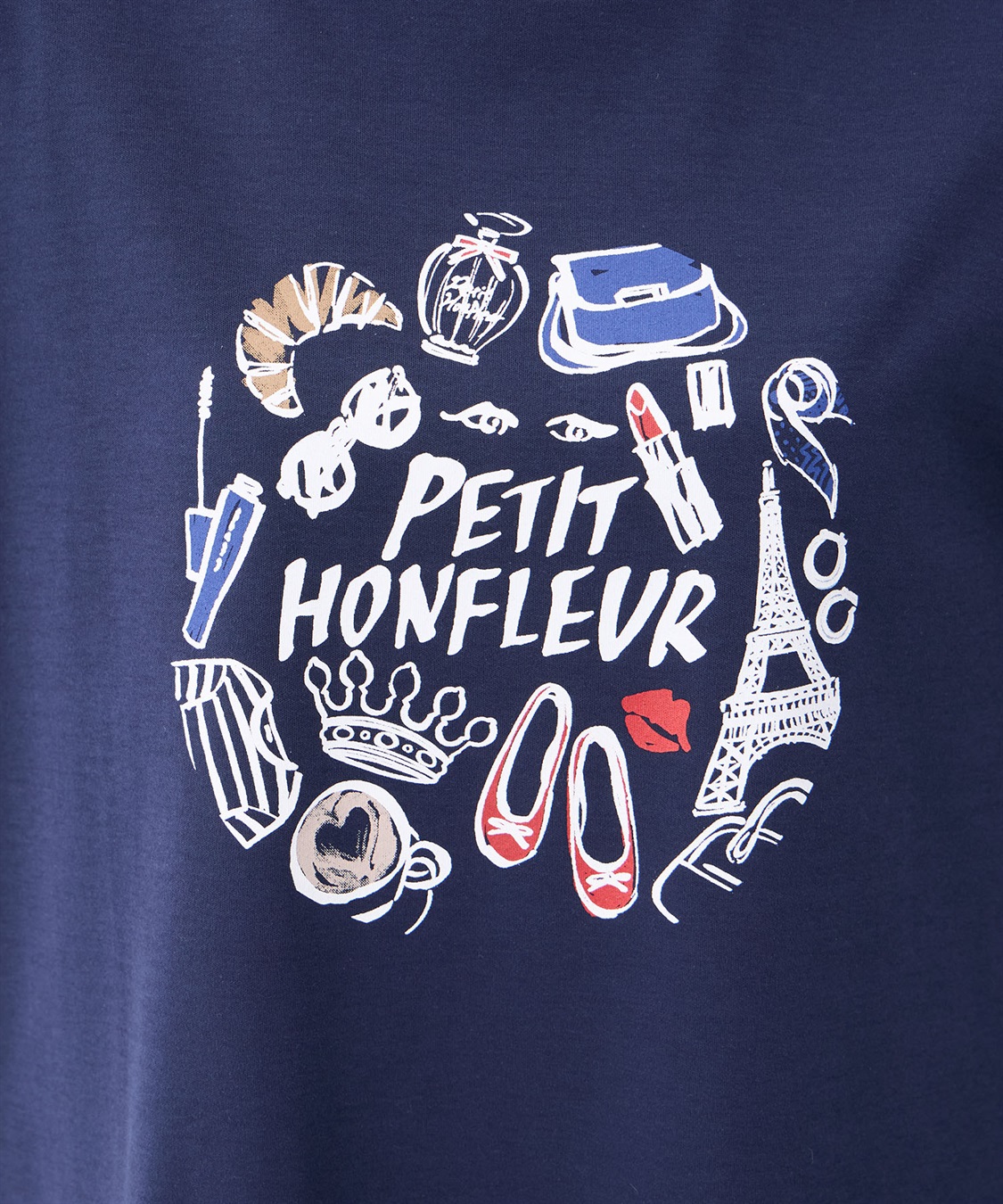Petit Honfleur 【冷感】プリントTシャツパリ_sub_7