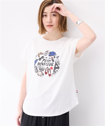 Petit Honfleur 【冷感】プリントTシャツパリ_subthumb_9