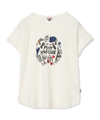 Petit Honfleur 【冷感】プリントTシャツパリ_subthumb_11