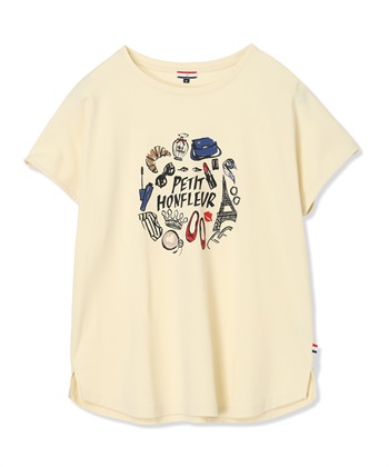 Petit Honfleur 【冷感】プリントTシャツパリ_subthumb_12