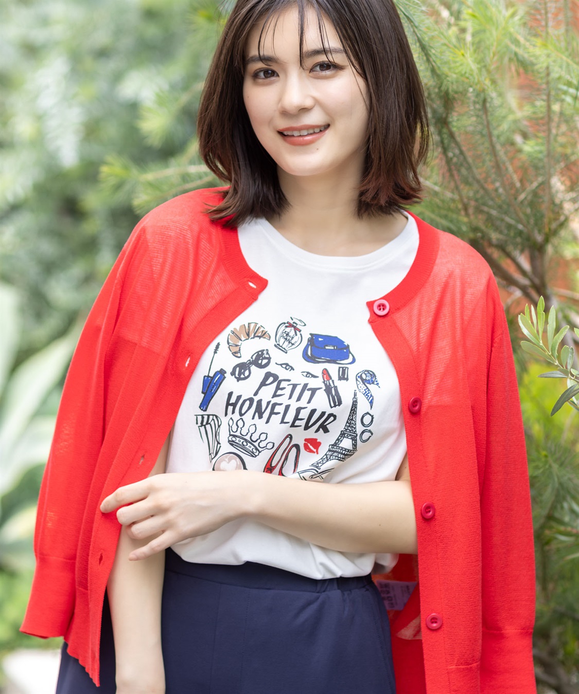 Petit Honfleur 【冷感】プリントTシャツパリ_sub_20