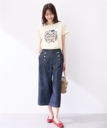 Petit Honfleur 【冷感】プリントTシャツパリ_subthumb_21
