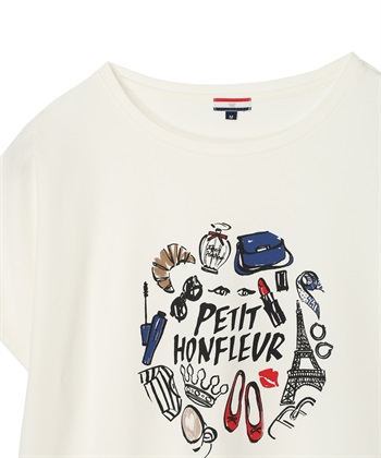 Petit Honfleur 【冷感】プリントTシャツパリ_subthumb_23
