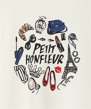 Petit Honfleur 【冷感】プリントTシャツパリ_subthumb_26