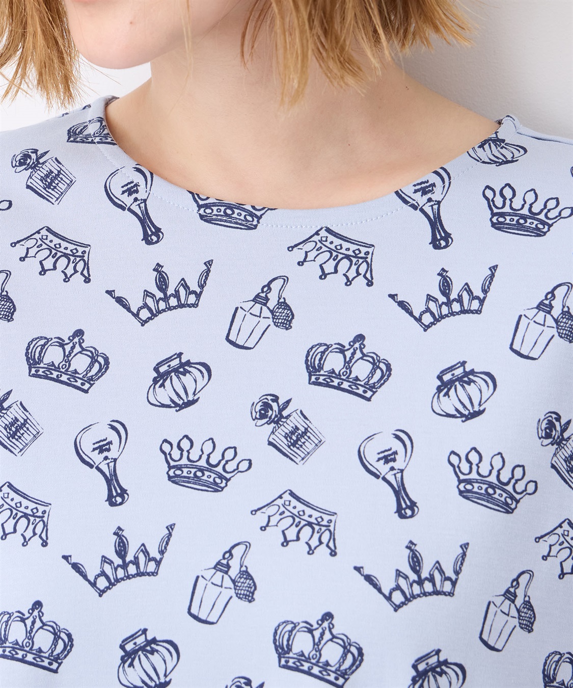 Petit Honfleur 【冷感】プリントTシャツ全面ロゴ_sub_5