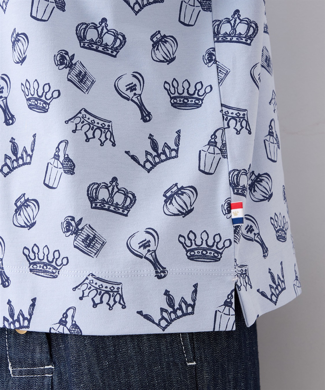 Petit Honfleur 【冷感】プリントTシャツ全面ロゴ_sub_6