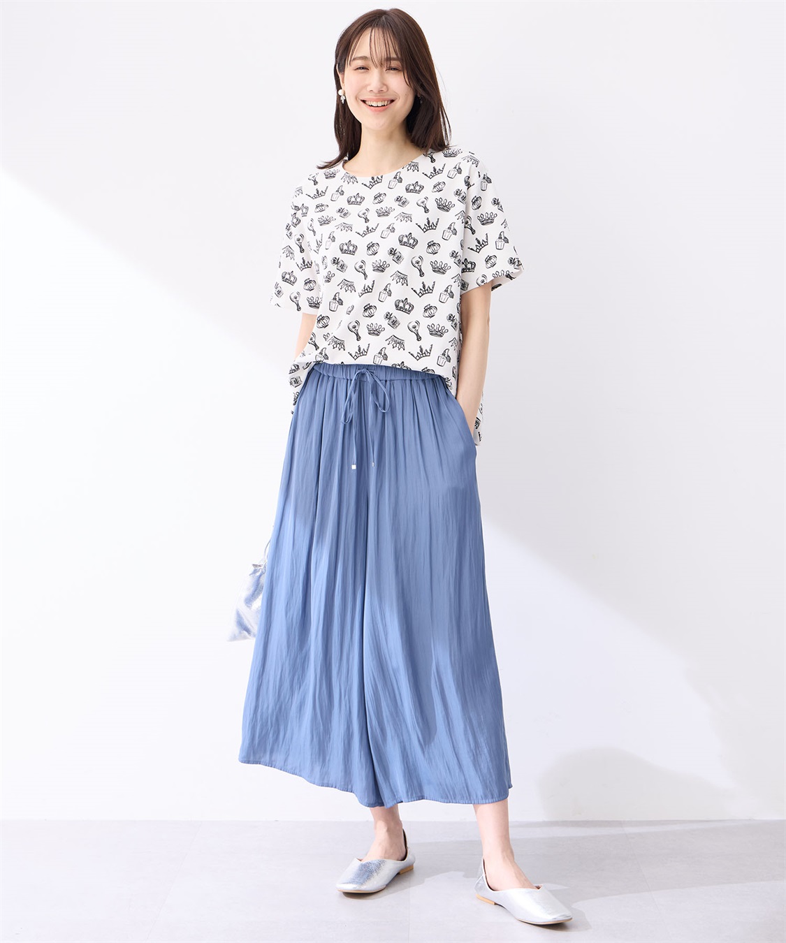 Petit Honfleur 【冷感】プリントTシャツ全面ロゴ_sub_10