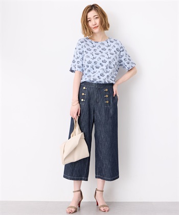 Petit Honfleur 【冷感】プリントTシャツ全面ロゴ_subthumb_12