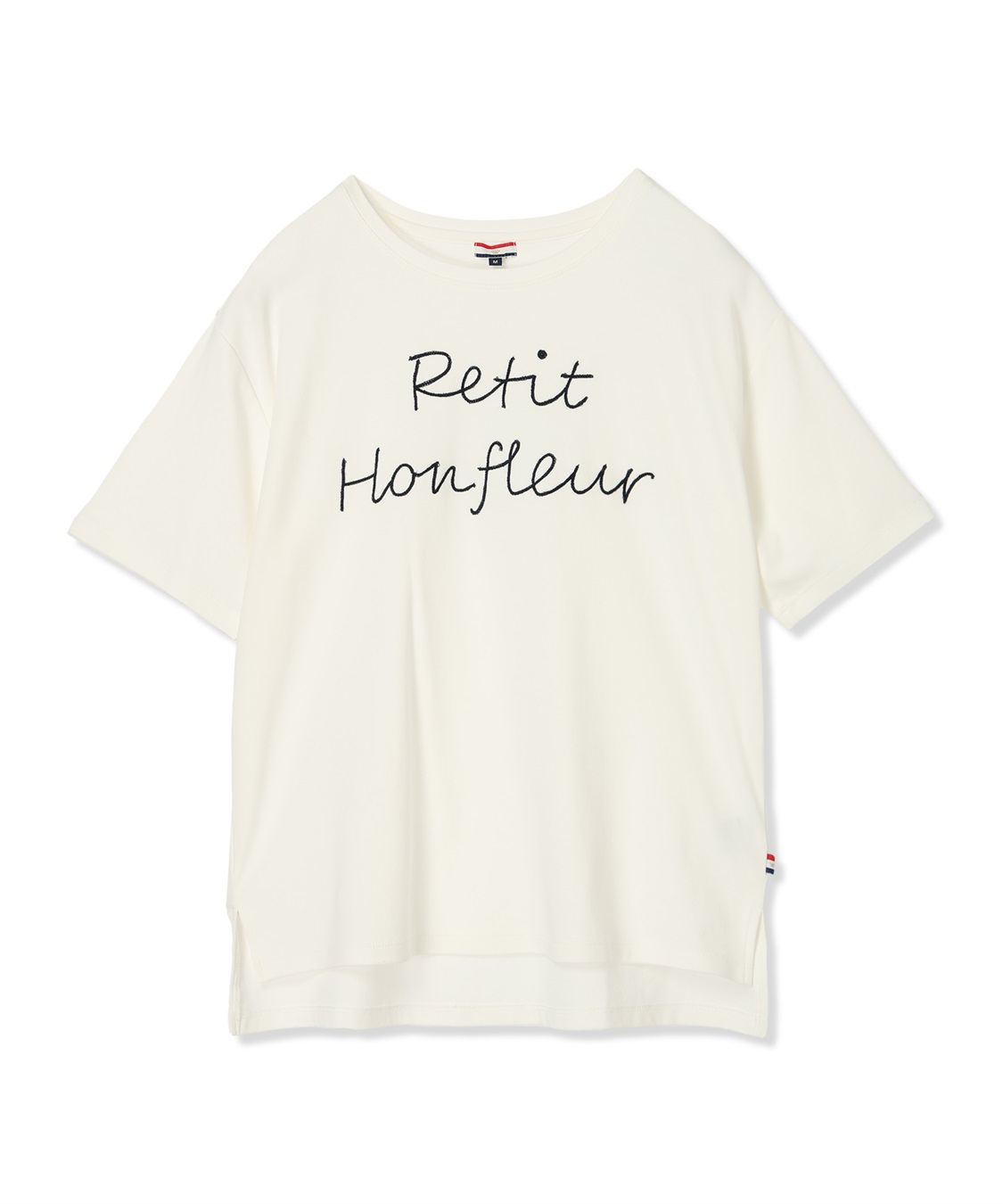 Petit Honfleur 【冷感】【UVカット】チェーンステッチロゴTシャツ_sub_15