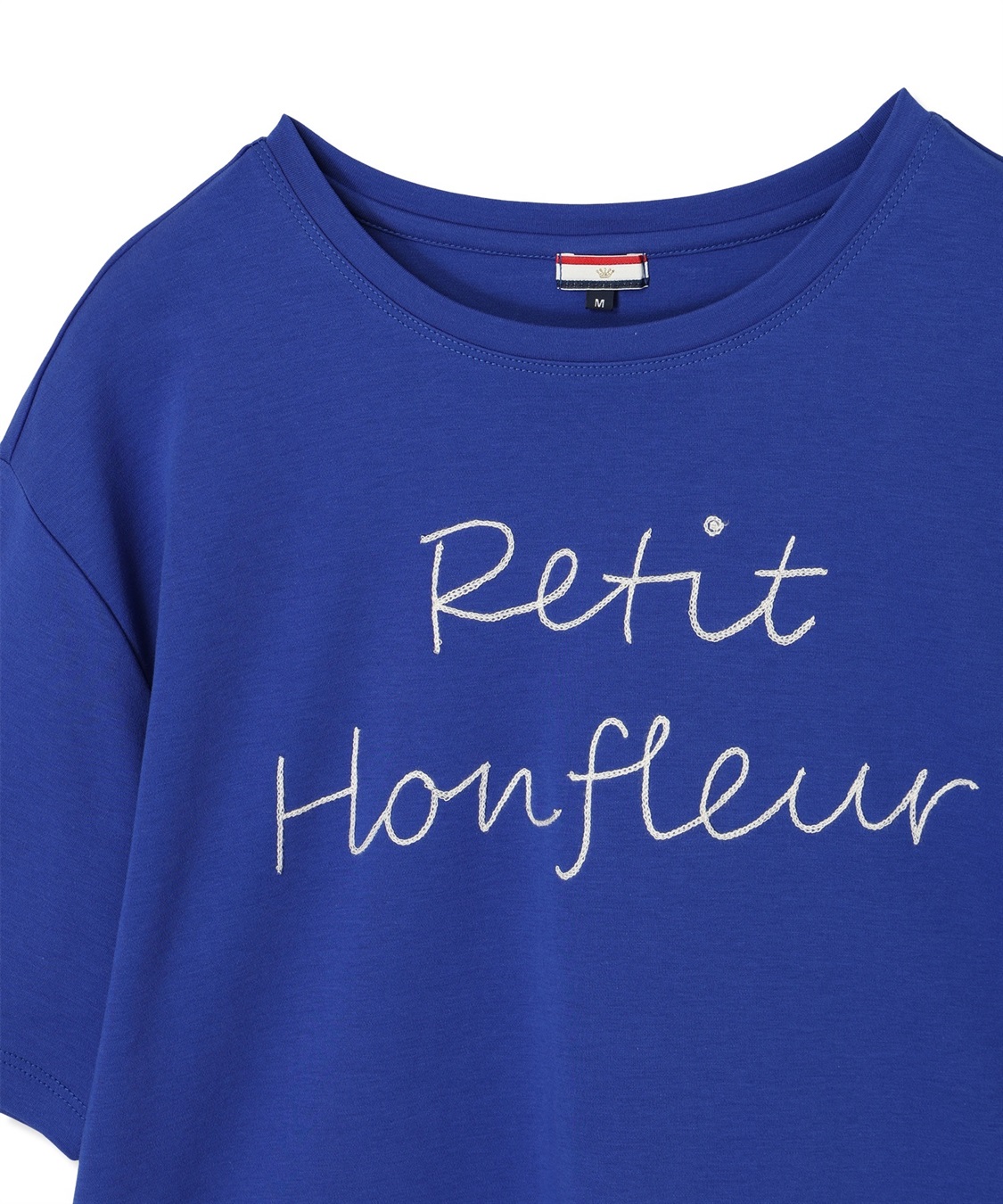 Petit Honfleur 【冷感】【UVカット】チェーンステッチロゴTシャツ_sub_19
