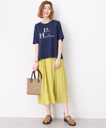 Petit Honfleur 【冷感】【UVカット】レースアップリケTシャツ_subthumb_9
