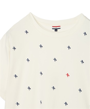 Petit Honfleur 【冷感】【UVカット】リボン刺繍Tシャツ_subthumb_12