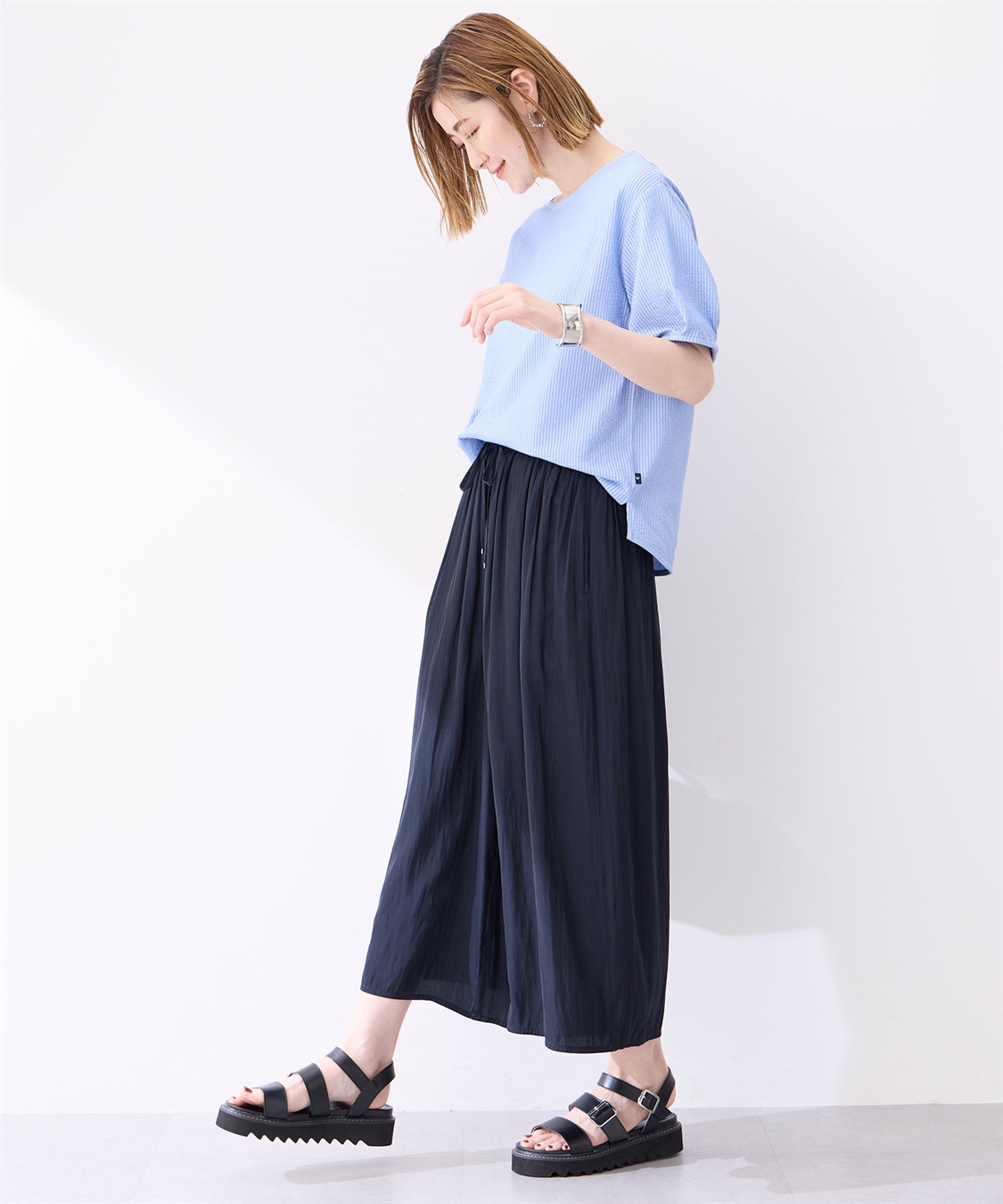 Petit Honfleur サッカーストライププルオーバー_sub_12