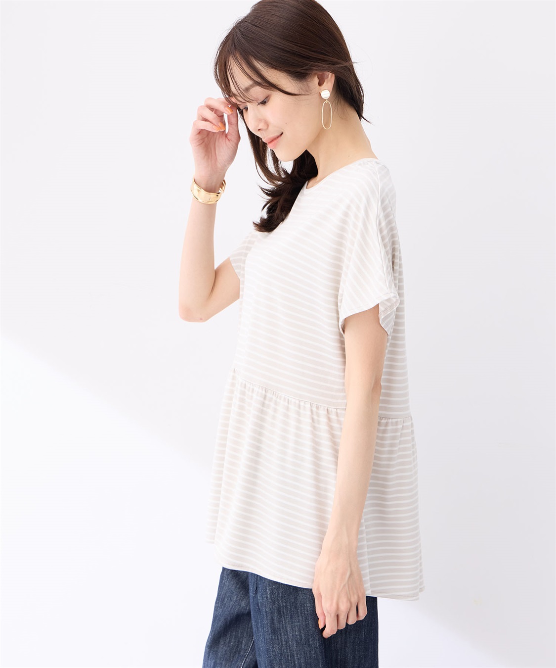 Petit Honfleur 【冷感】ドッキングチュニック_sub_2