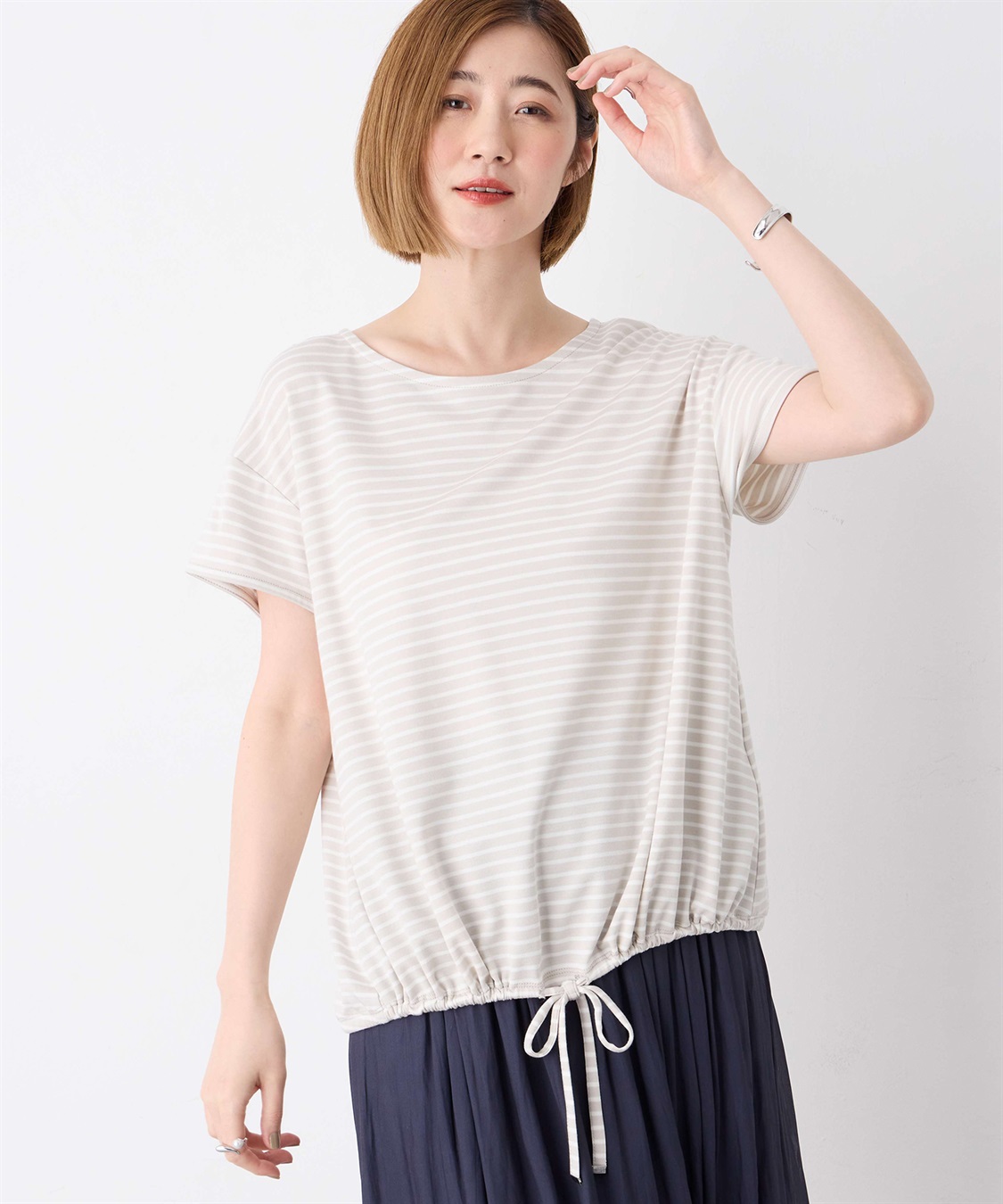 Petit Honfleur 【冷感】ドロストプルオーバー_sub_3