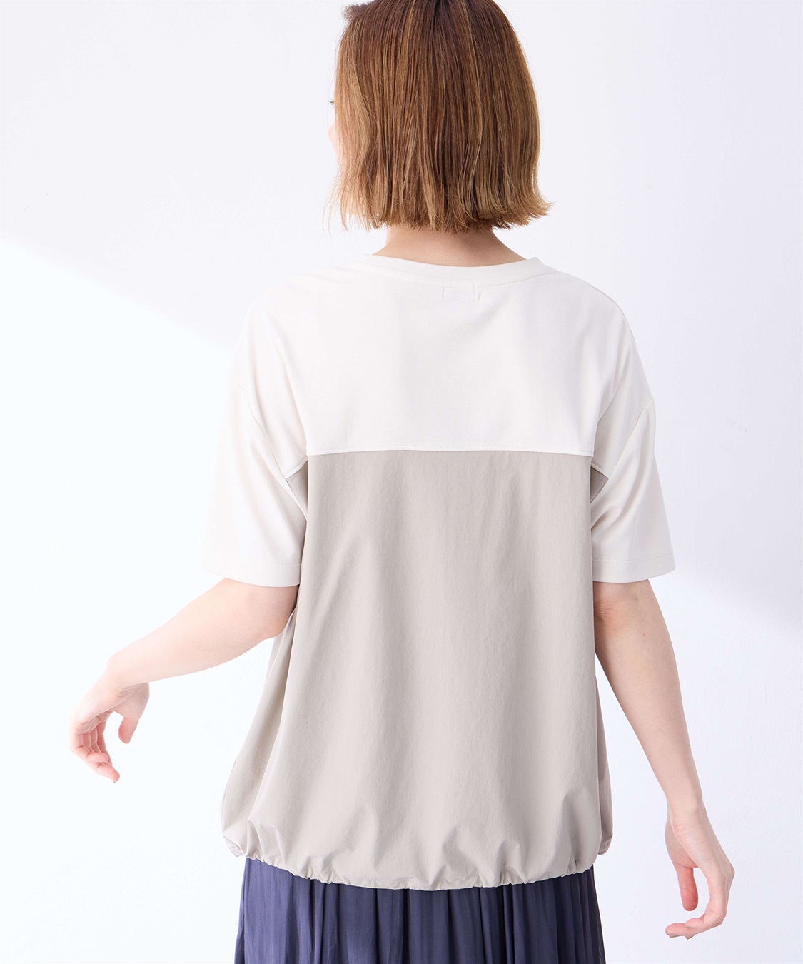 Petit Honfleur 【冷感】【UVカット】ドッキングポケットプルオーバー_sub_3