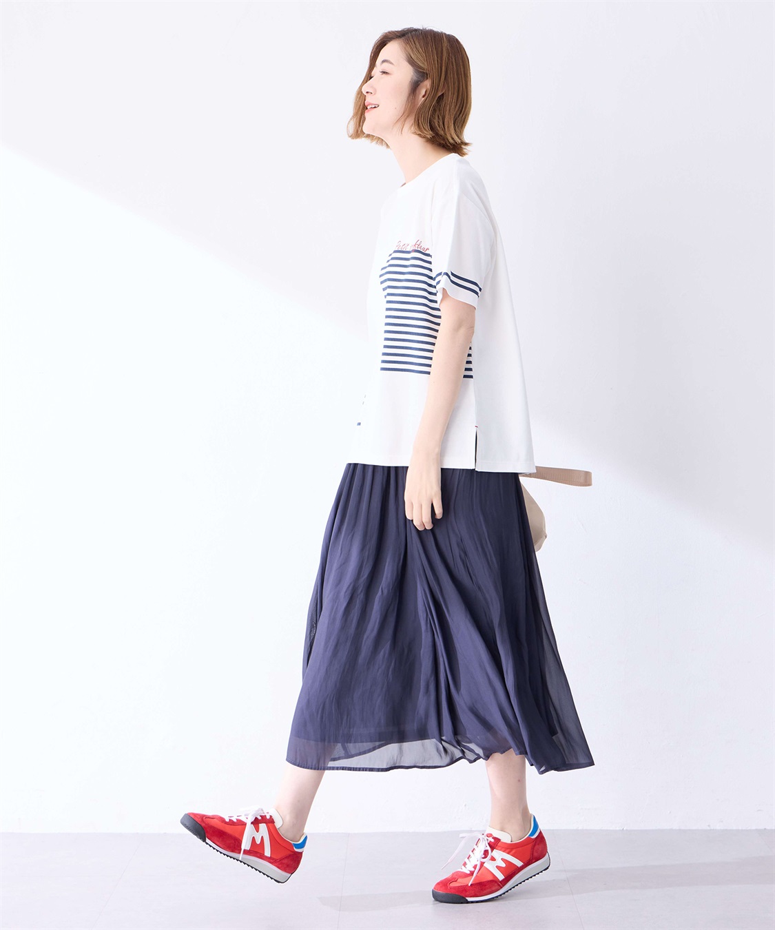 Petit Honfleur 【冷感】デザインボーダーＴシャツ_sub_12