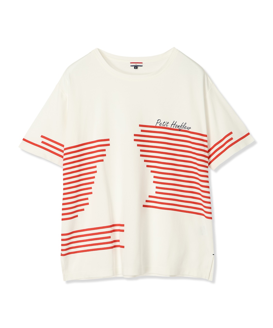 Petit Honfleur 【冷感】デザインボーダーＴシャツ_sub_28