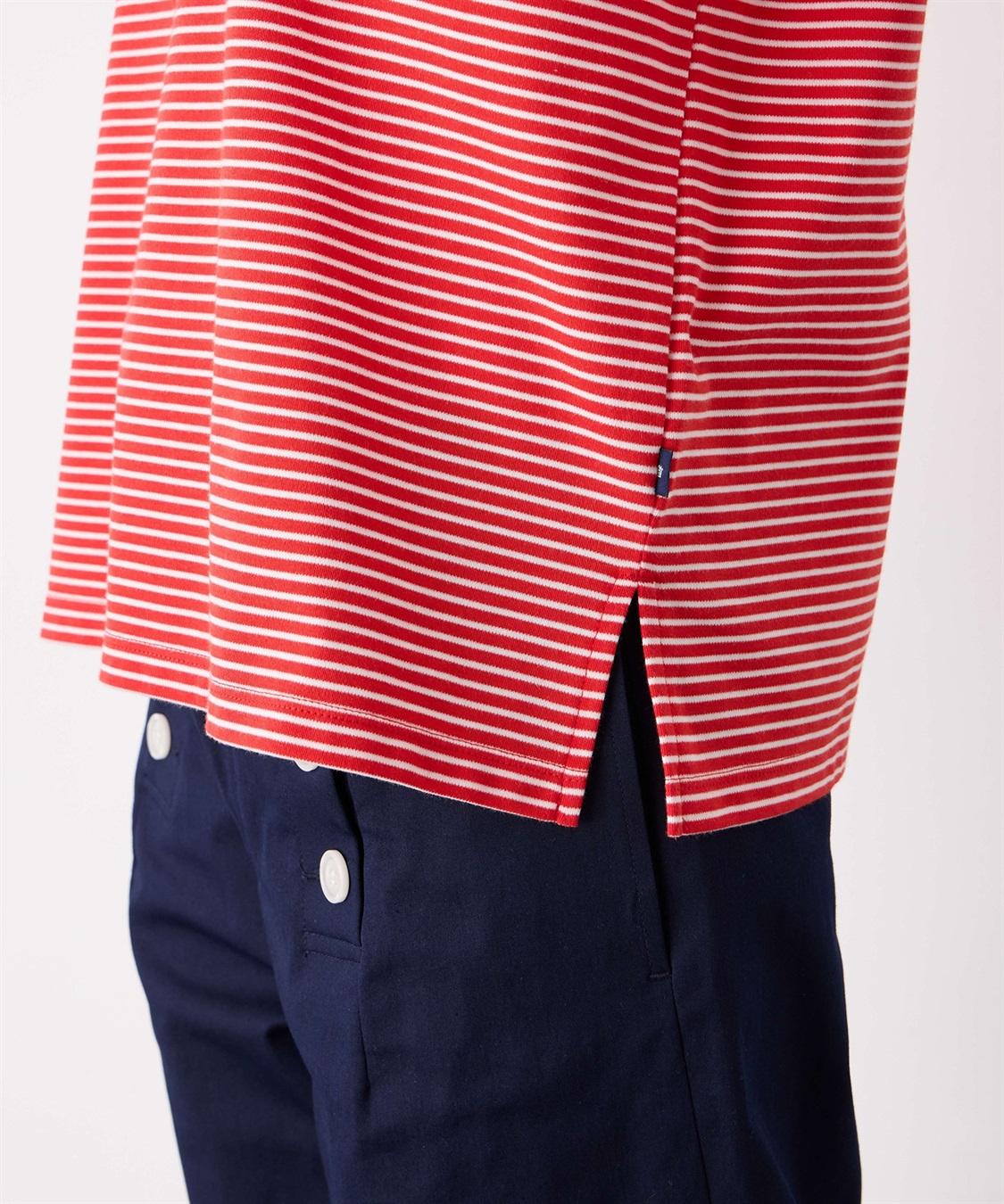 Petit Honfleur 【冷感】ボタンボーダープルオーバー_sub_17