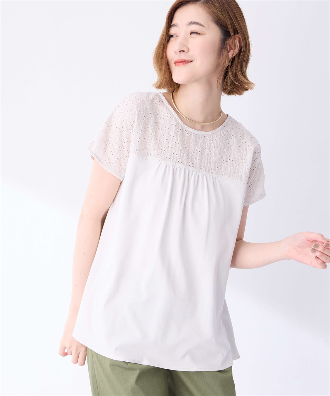 Petit Honfleur レースドッキングプルオーバー_sub_2