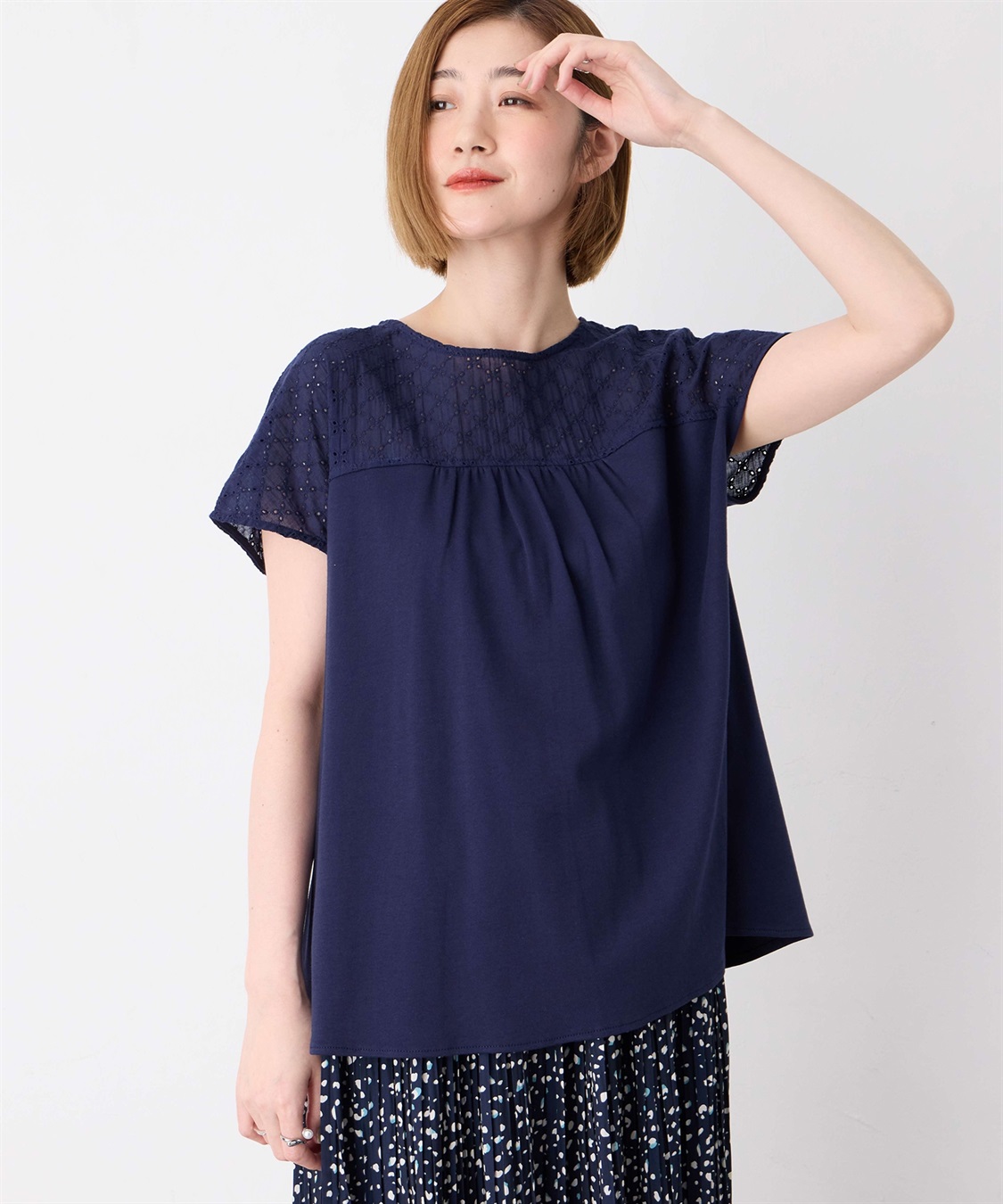 Petit Honfleur レースドッキングプルオーバー_sub_7