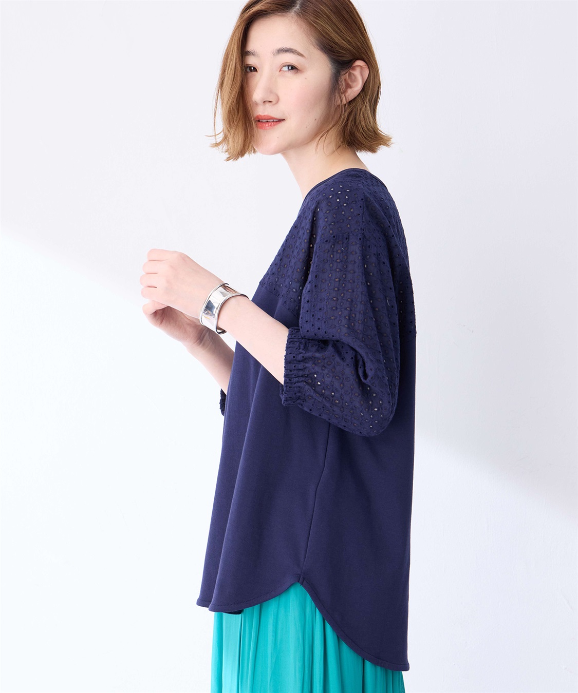 Petit Honfleur ヨークレースプルオーバー_sub_3