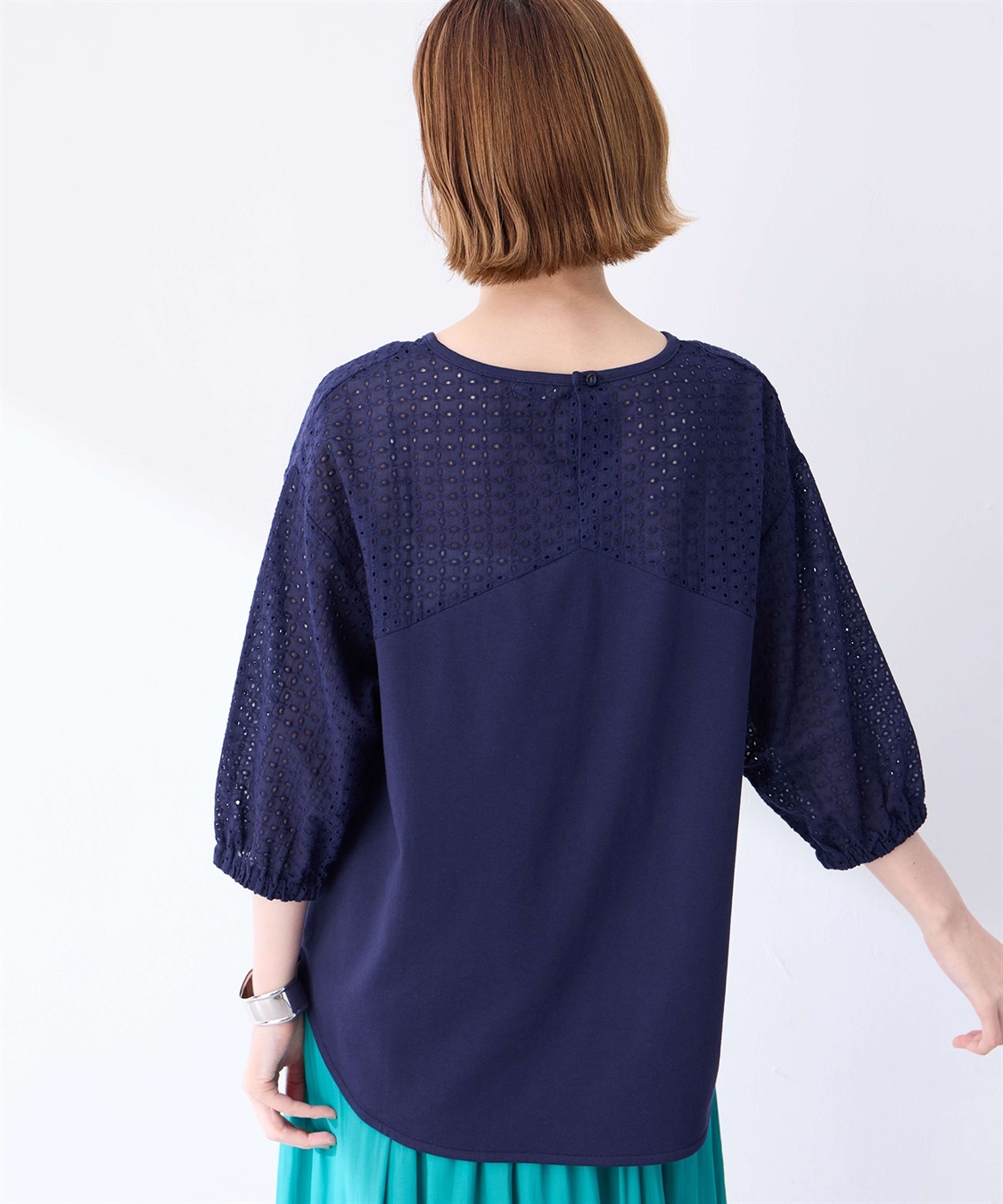 Petit Honfleur ヨークレースプルオーバー_sub_4