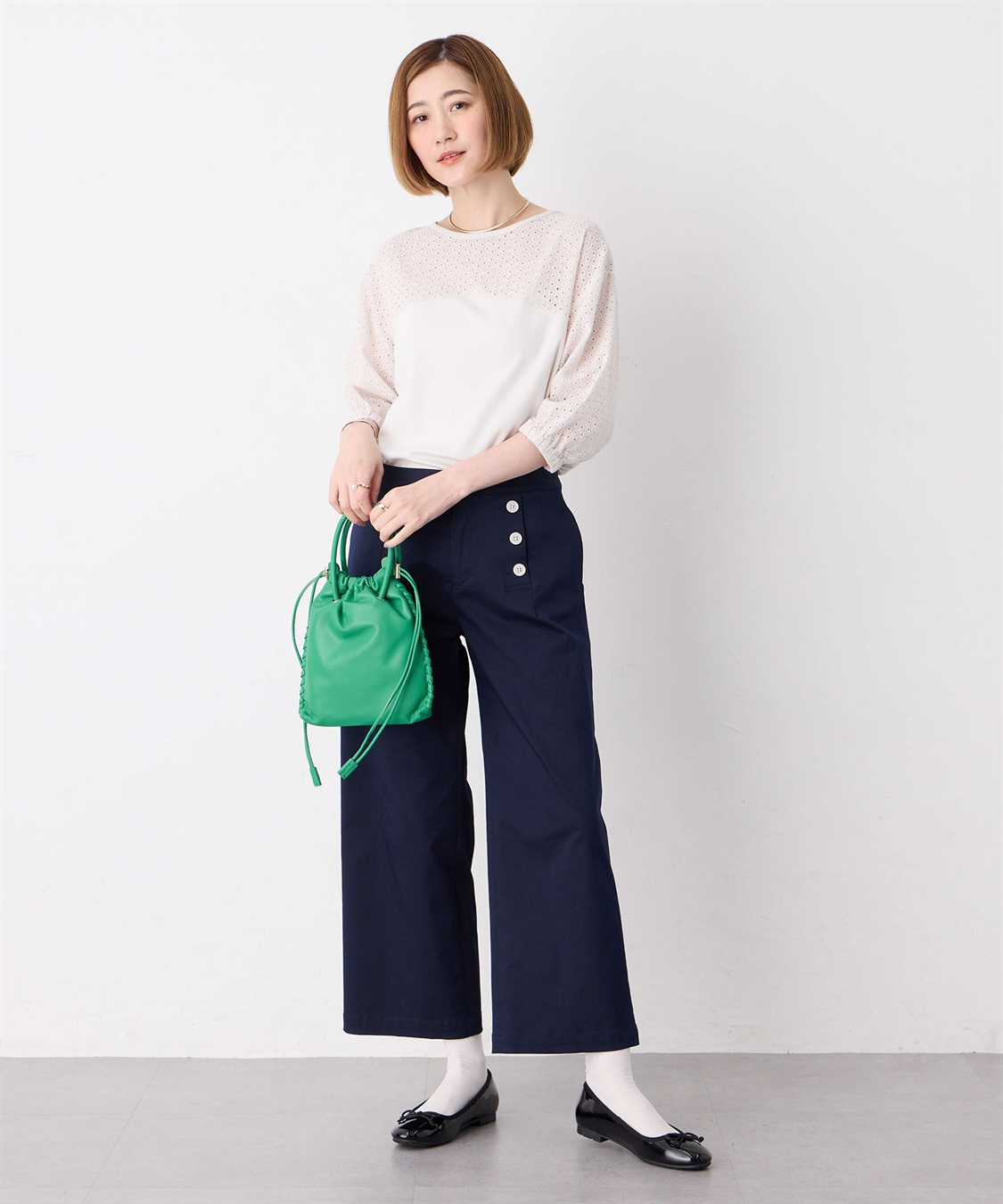 Petit Honfleur ヨークレースプルオーバー_sub_9