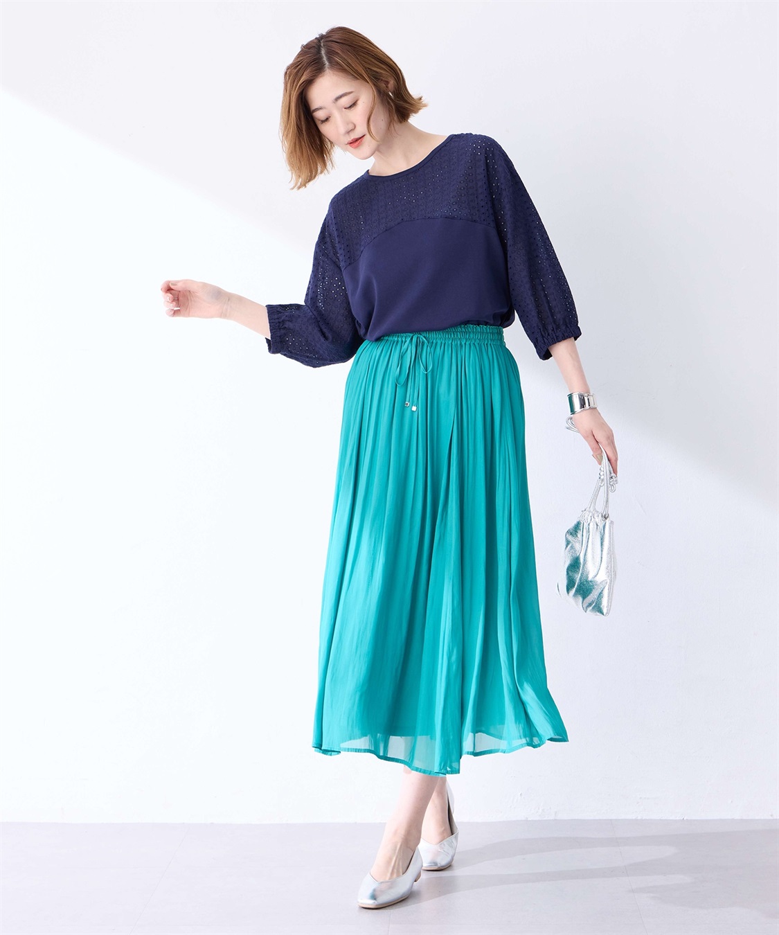 Petit Honfleur ヨークレースプルオーバー_sub_15