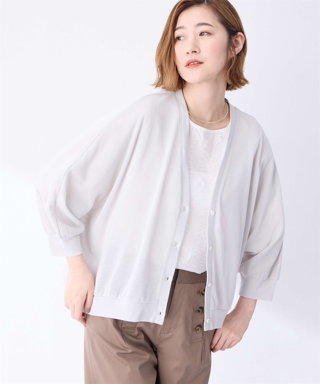 Petit Honfleur ドルマンカーディガン_sub_8